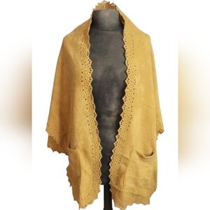 Cape over the shoulders